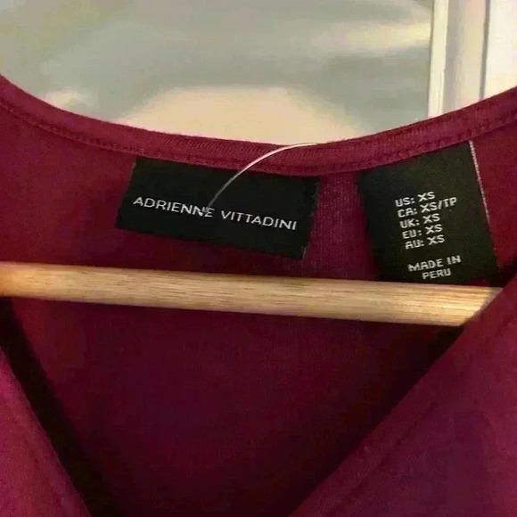 Adrienne Vittadini sleeveless top size XS - Picture 3 of 3